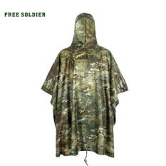 Jas Hujan Motif Tentara - Camouflage