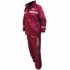 Jas hujan Rosida Sporty 882 Merah Maroon