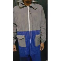 Jas Hujan Setelan Baju Celana Dewasa Rain Coat Awet Murah terlaris