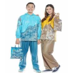 Jas Hujan Stelan Motif Batik