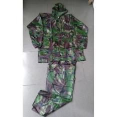 Jas Jaket Jacket Celana Army Hujan Setelan Tentara Loreng Coker Motor - Rr2sn5