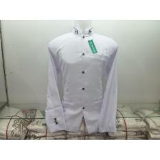 Jas Koko Jasko Putih Bersih Polos Baju Koko / kemeja koko lebaran / kemeja koko murah terbaru