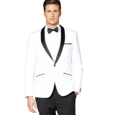 Mc Marllo - Jas Pria Formal Wedding - Putih / Jas Formal / Jas Prewedding / Jas Stylish / Jas Maskulin