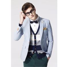 Mc.Marllo - Jas Pria Casual Blue Sky - Jas Formal Easy Go - Jas Pria - Blue