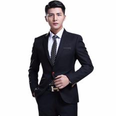 Jas Pria Warna Hitam - Jas Kantor - Jas Wisuda - Jas Pengantin - Jas Pria Termurah