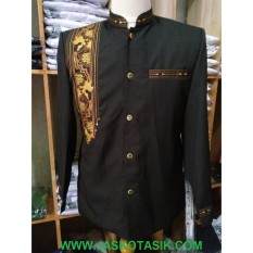 Jasko - Jas Koko Sorban Batik Warna Coklat Bordir