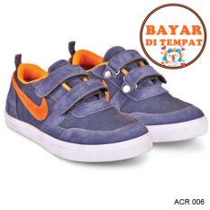 Java Sepatu Anak Laki Aucu Dan Modis Model Terbaru ACR 006 - Biru
