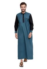 Java Seven JSR 035 Baju Gamis pria - cotton - bagus & elegan (toska)