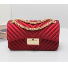JCF Tas Fashion Import Anak Remaja Dan Wanita Dewasa Allure Dove Matte Mewah Cantik Jelly Sling Teenager And Adult Mini Candy Bag Import Korean Style Selempang Badan - Bagus High Quality