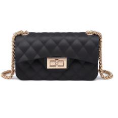 JCF Tas Fashion Import Anak Remaja Dan Wanita Dewasa Chevron Dove Matte Mewah Cantik Jelly Sling Teenager And Adult Mini Candy Bag Import Selempang Badan - Black Matte