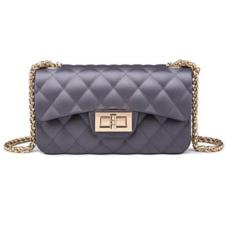 JCF Tas Fashion Import Anak Remaja Dan Wanita Dewasa Chevron Dove Matte Mewah Cantik Jelly Sling Teenager And Adult Mini Candy Bag Import Selempang Badan Matte