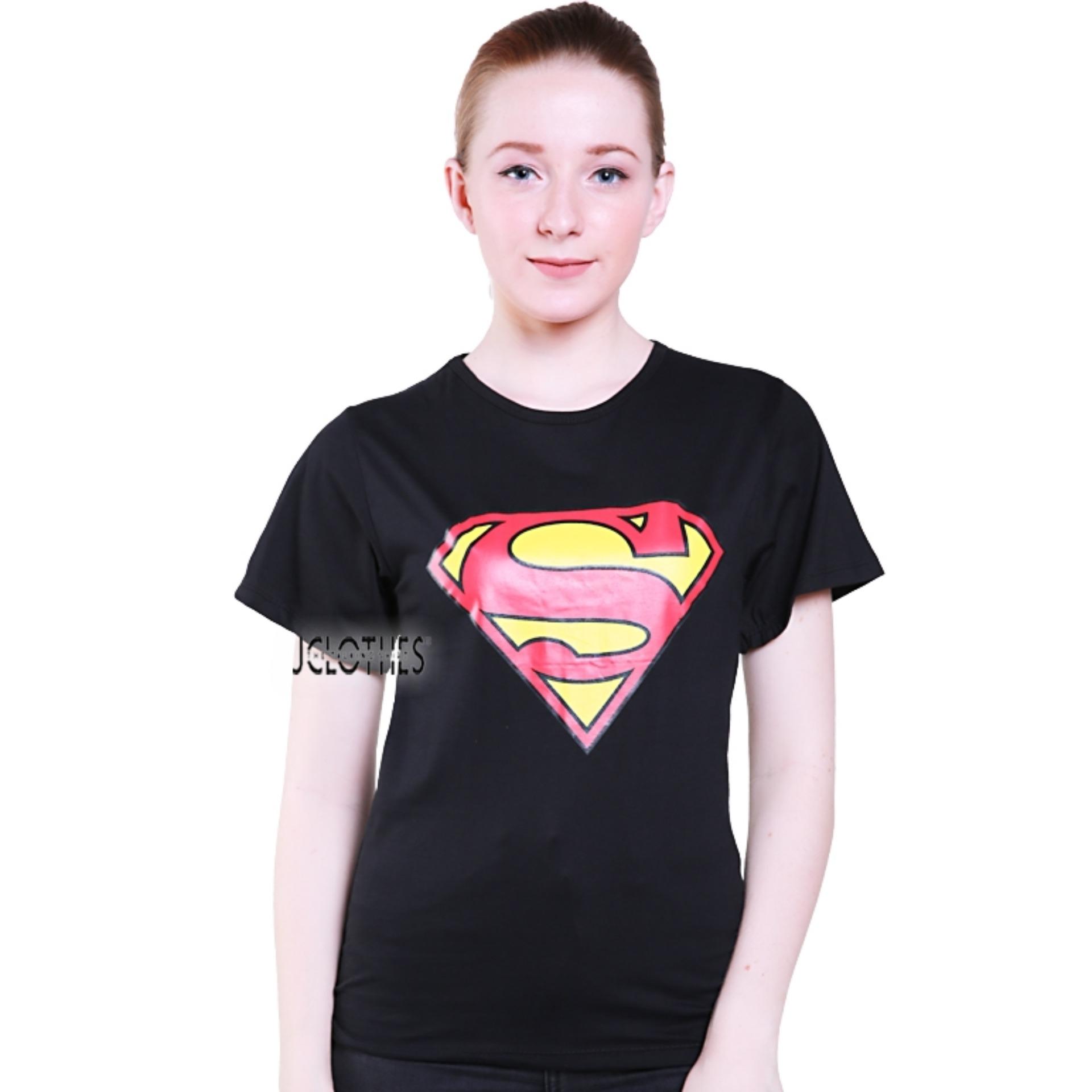 JCLOTHES Kaos Cewe / Tumblr Tee / Kaos Wanita Super Man