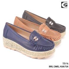 JDL CAPTAINPLAZA SEPATU WEDGES IMPORT 725-16