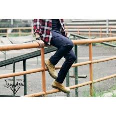 Jeans Dry Denim Blue Black / Celana Chino / Jogger - 6Ee5c3