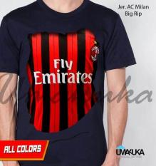 Jersey AC Milan Big Ripp - Kaos 3D Umakuka Original Bandung