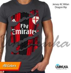 Jersey AC Milan Dragon Ripp - Kaos 3D Umakuka Original Bandung