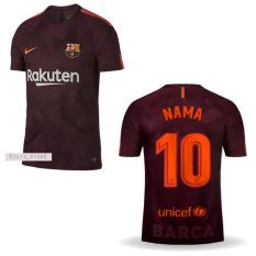 Jersey Barcelona Barca 3rd Third 2017/2018 Custom Nama & Nomor