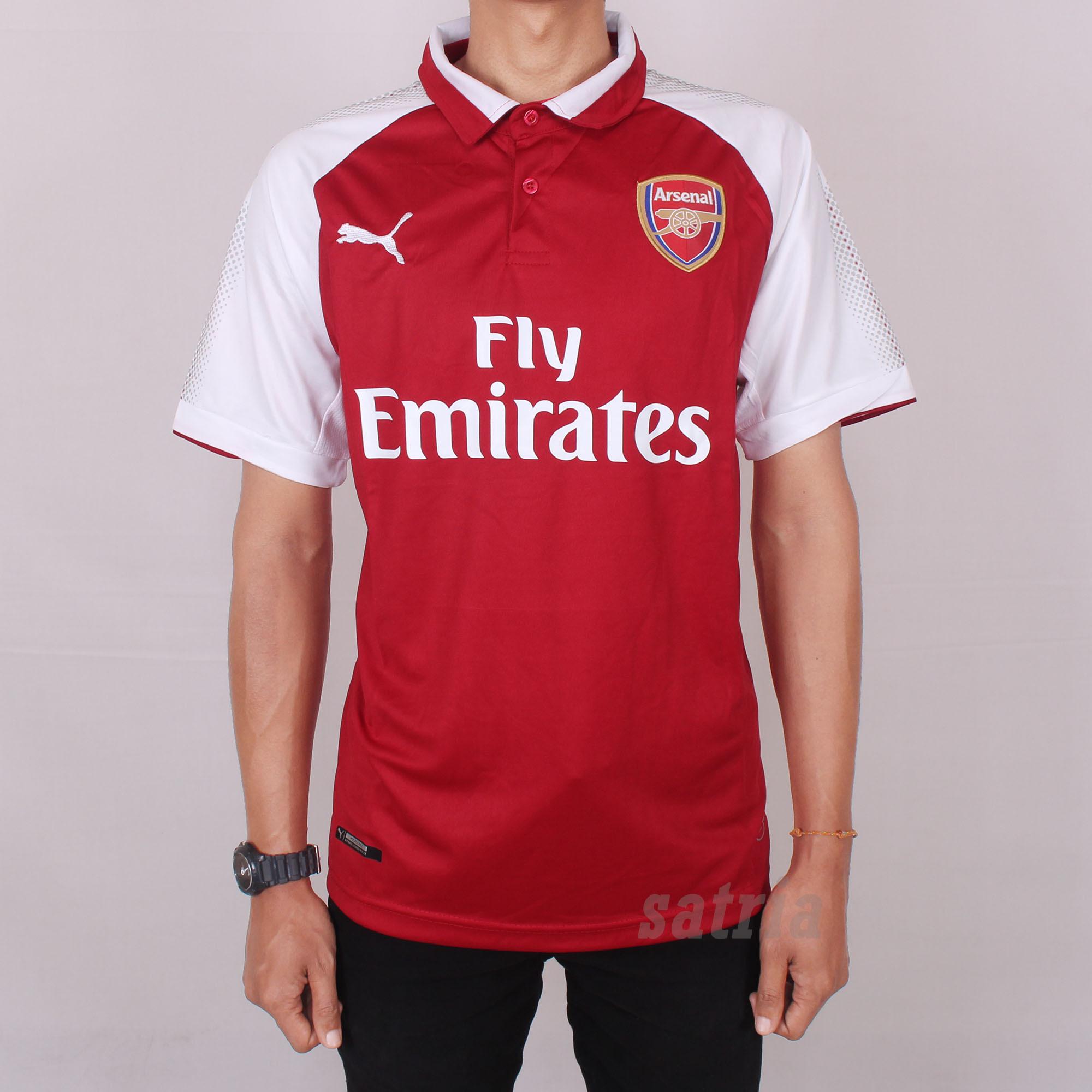 Harga preferensial Jersey Bola Arsenal Home 2017/2018 beli sekarang - Hanya Rp98.150