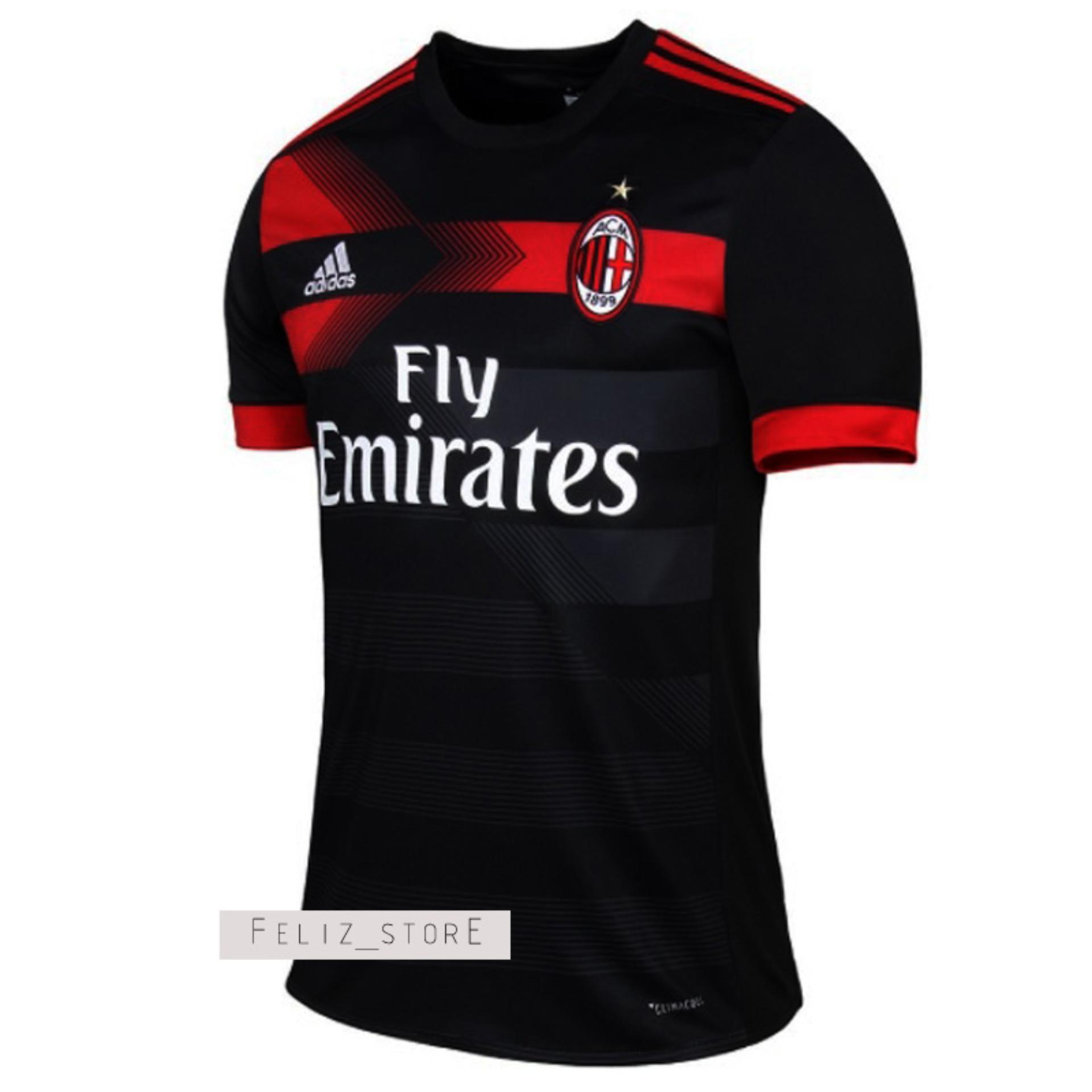 Jersey Bola AC Milan Third 3rd 2017/2018