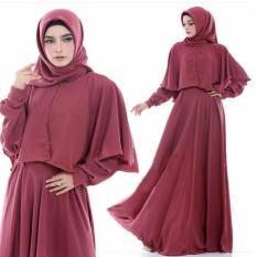 Jessica Fashion Maxy Monalisa - Maroon