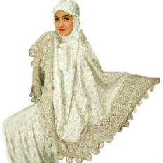 Jessica Fashion Mukena Zaskia 3-Putih-BEST SELLER
