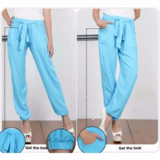 Jessica Fashion Pants Dona - Biru Muda