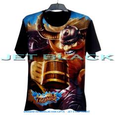 JET – Kaos Mobile Legend FRANCO Distro T-Shirt Fashion Soft Cotton Combed 30s Pria Wanita Cewe Cowo Baju TShirt 3D Terbaru Kekinian Animasi Gambar Kartun Mobil Mobilelegend Jakarta Bandung Legends Atasan Pakaian Murah Lengan Keren Bagus Anime Superhero