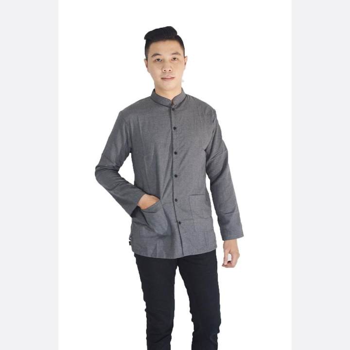 Jfashion Baju Muslim Koko Tangan panjang Pria dewasa