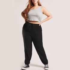 Jfashion Celana Panjang Jogger Training Wanita dewasa BIG SIZE Polos - Felice jumbo