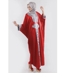 Jfashion Long dress Gamis maxi variasi Renda tangan Panjang - Syahrini