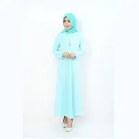 Jual Gamis Warna Hitam Polos Terbaru Lazada Co Id
