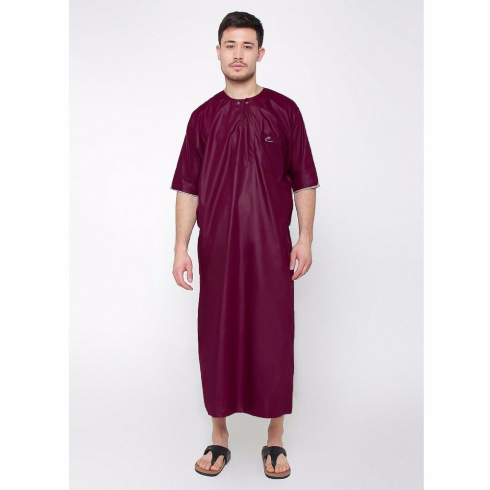 Jfashion Pakaian Muslim Pria - Jubah Arabi Marun 