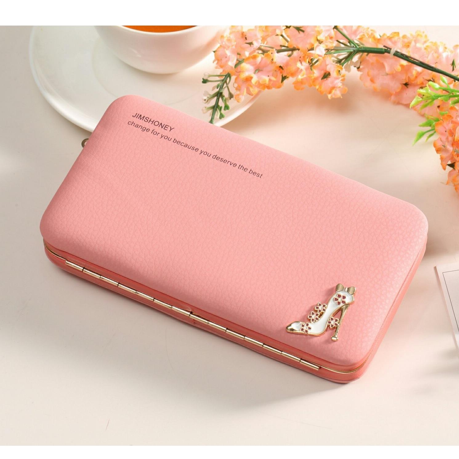 JH MEGAN HEELS WALLET - Dompet HP Wanita Import JIMS HONEY ORIGINAL