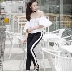 JHF scuba pants cantik punya list putih