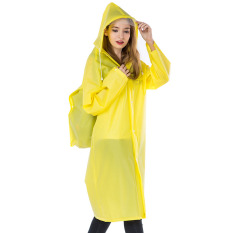 Jieda Dewasa Sabuk Casing Ransel Pria atau Wanita Ponco Jas Hujan (Tas Ransel Bagian Kuning) baju Wanita Jaket Wanita