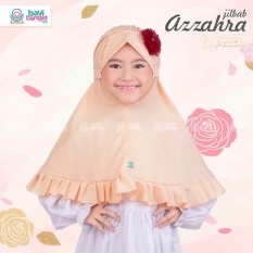 Jilbab Anak Azzahra by Bayi Banget Hijab - 03 Peach - Hijab Bergo Khimar Kerudung Anak