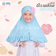 Jilbab Anak Azzahra by Bayi Banget Hijab - Light Blue Khimar Bergo Hijab Anak Instan Syar'i