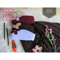 Jilbab Anak Vania Edisi Seragam Sekolah - 3 Pcs