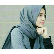 JILBAB HIJAB PASHMINA PASMINA SUPERNOVA DENIM POLOS