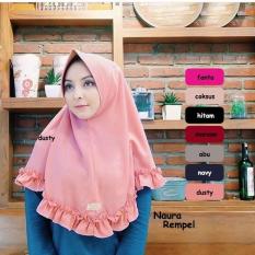 JILBAB INSTAN MURAH NAURA REMPEL / PASTAN / PASHMINA INSTAN / VANILLA HIJAB / MURAH WANITA / GROSIR