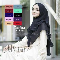 JILBAB INSTAN MURAH SARINA KHIMAR REMPEL / JILBAB SYARI / MURAH WANITA / VANILLA HIJAB / PASTAN