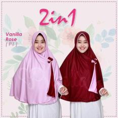 Vanilla Rose - Jilbab Instan Pricilla Bolak Balik