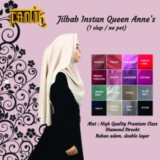 Jilbab Instan Queen Anne's