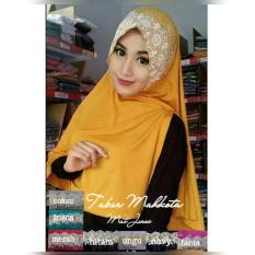 Jilbab Instan Renda Tabur Mahkota