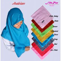 Jilbab Kerudung Hijab Segiempat - Arabia -- Hot Pink