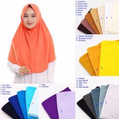 Jilbab Kerudung Instan - Jilbab Hijab Najwa - Jilbab Diskon - Kerudung Instan Kaos Katun TC