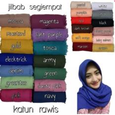 Jual Hijab Square Saudia  KRD TIERACK MOTIF Baru Jilbab  