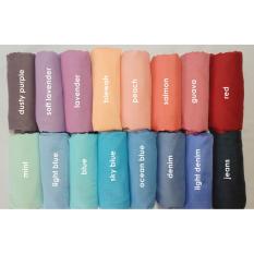 jilbab segiempat pashmina katun