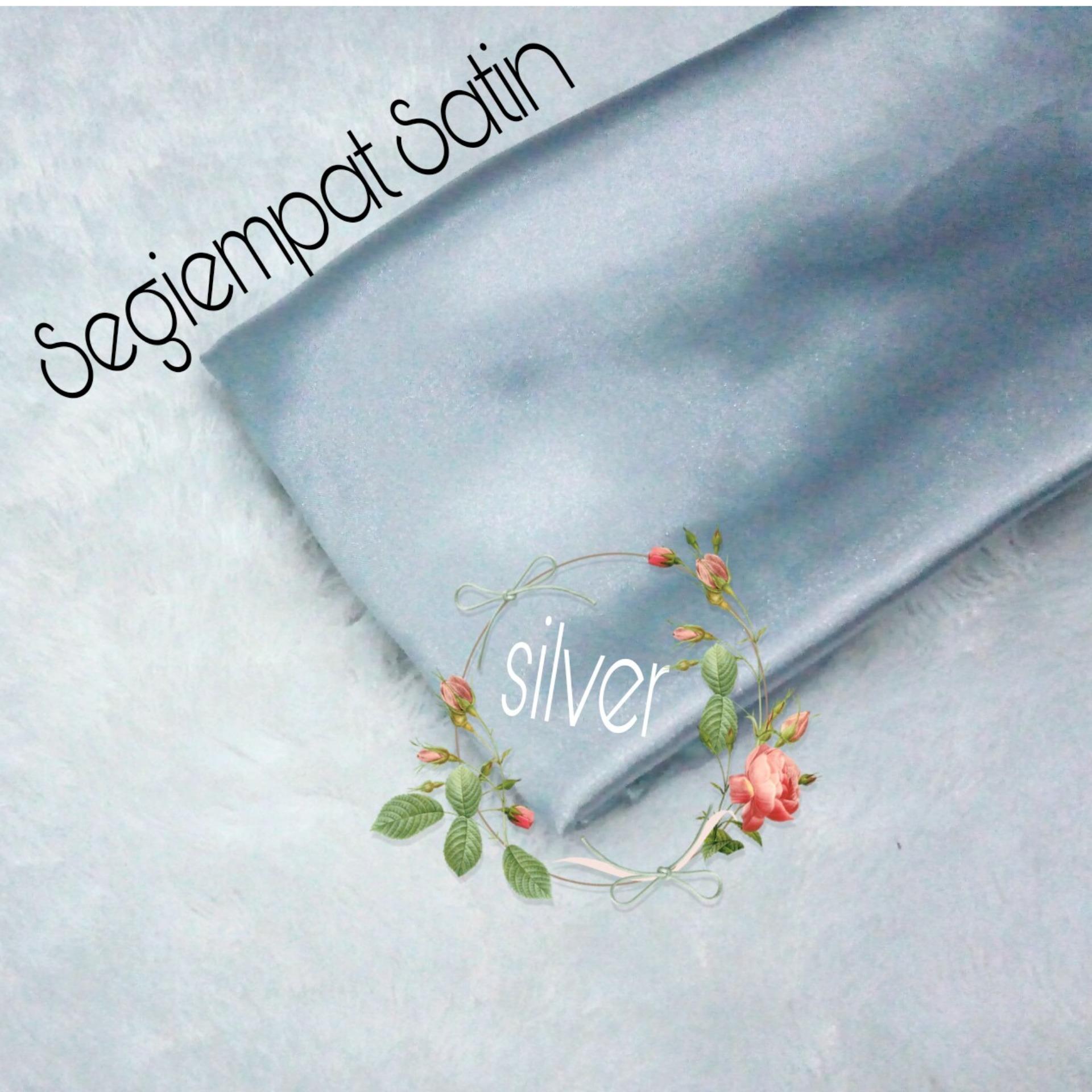 Jilbab Segiempat Satin Polos Murah - tukiyem13