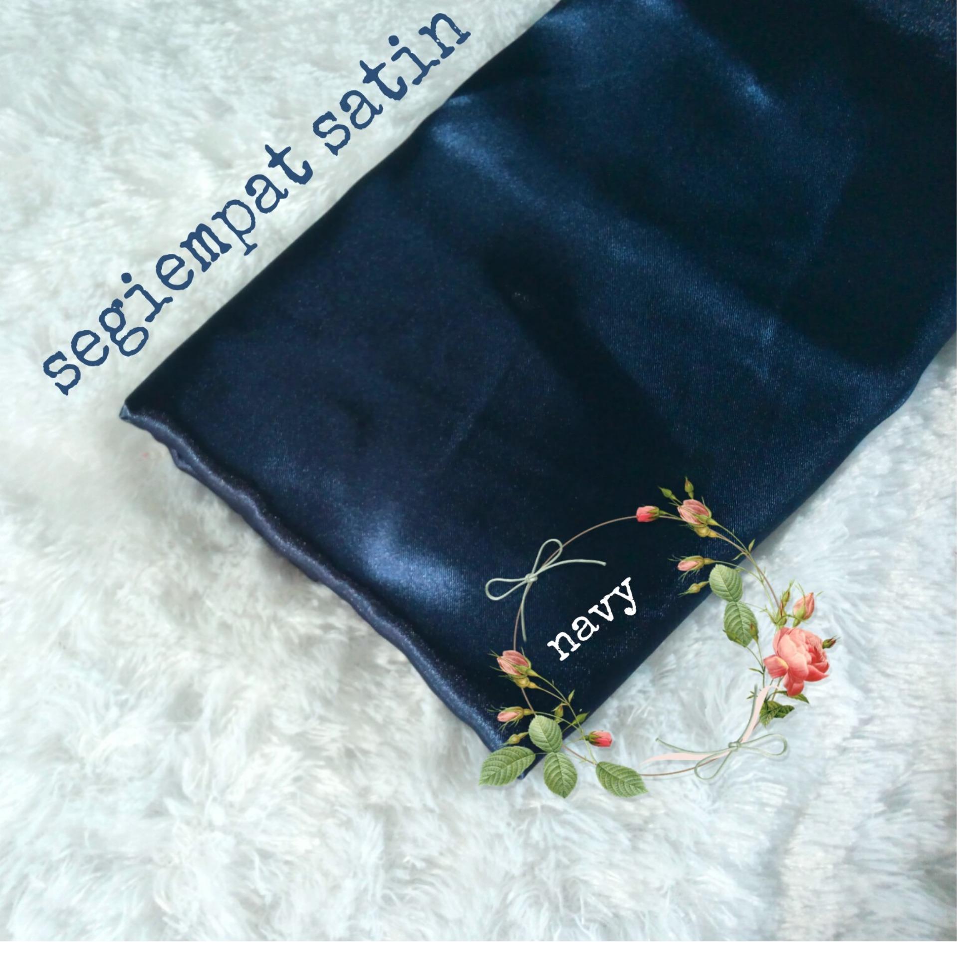 Jilbab Segiempat Satin Polos Murah - tukiyem13